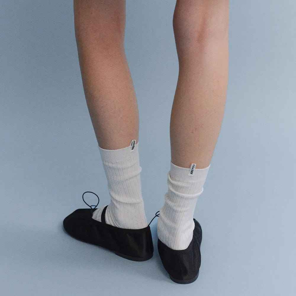 Daily Wool Socks (Red)