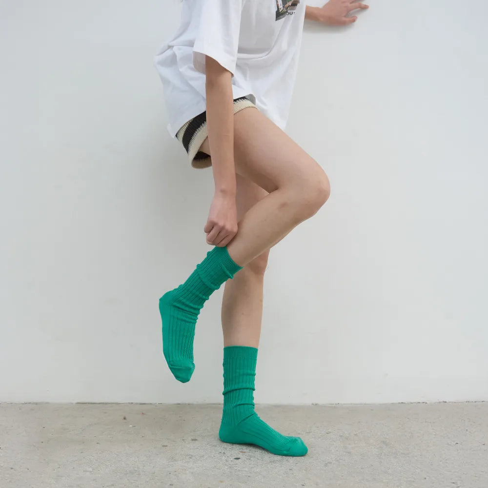 Daily Wool Socks (Red)
