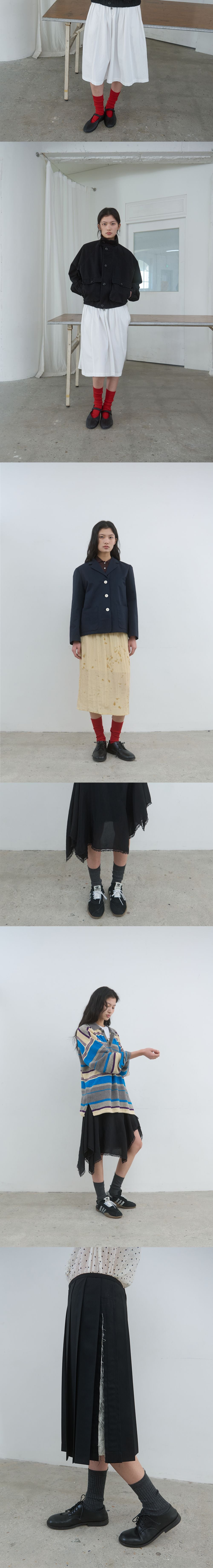 Daily Wool Socks (Red)