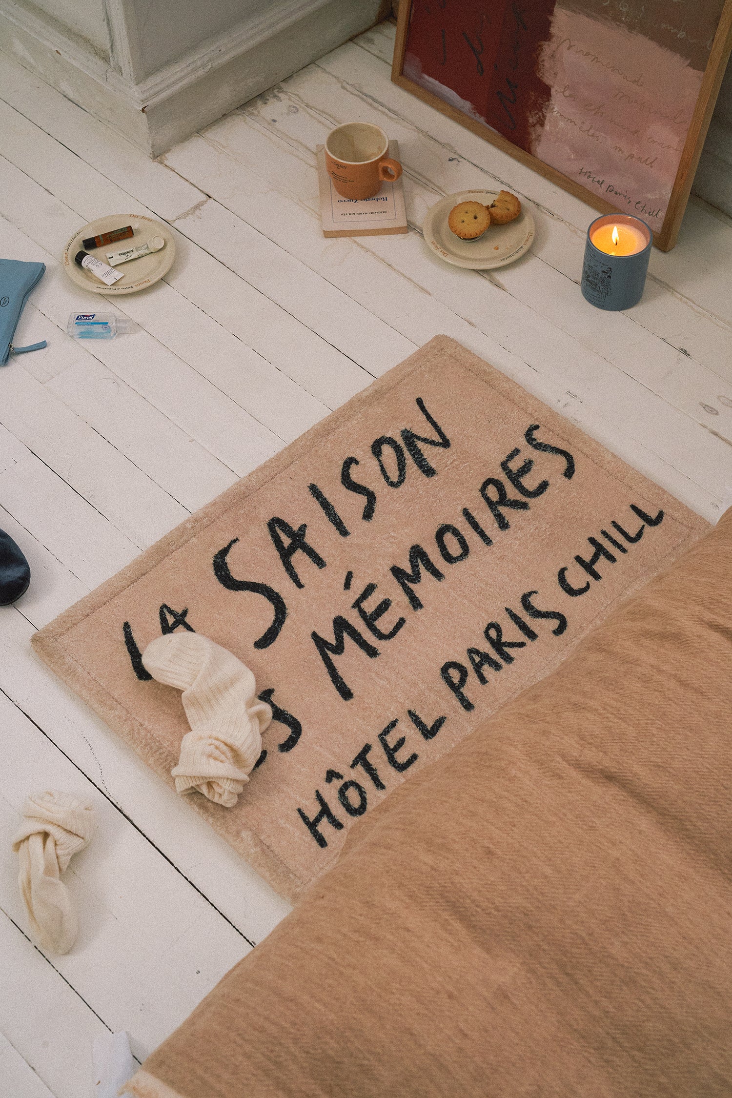 Scent of Paris Door Mat