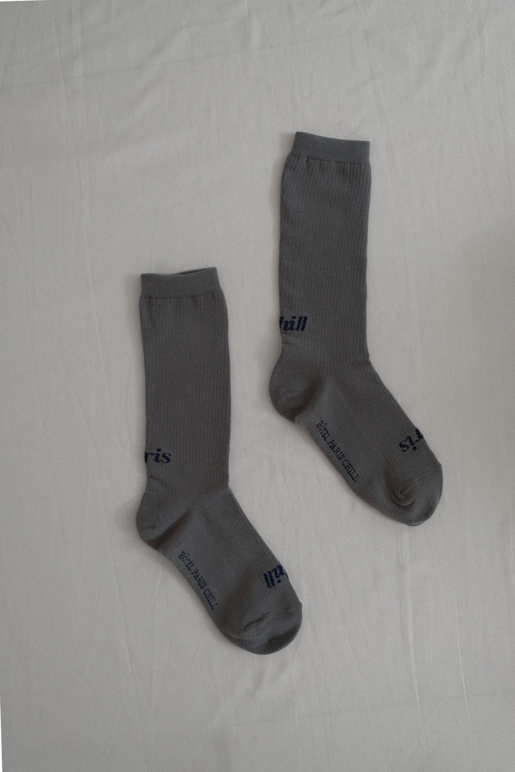 Paris Chill Socks (Charcoal)