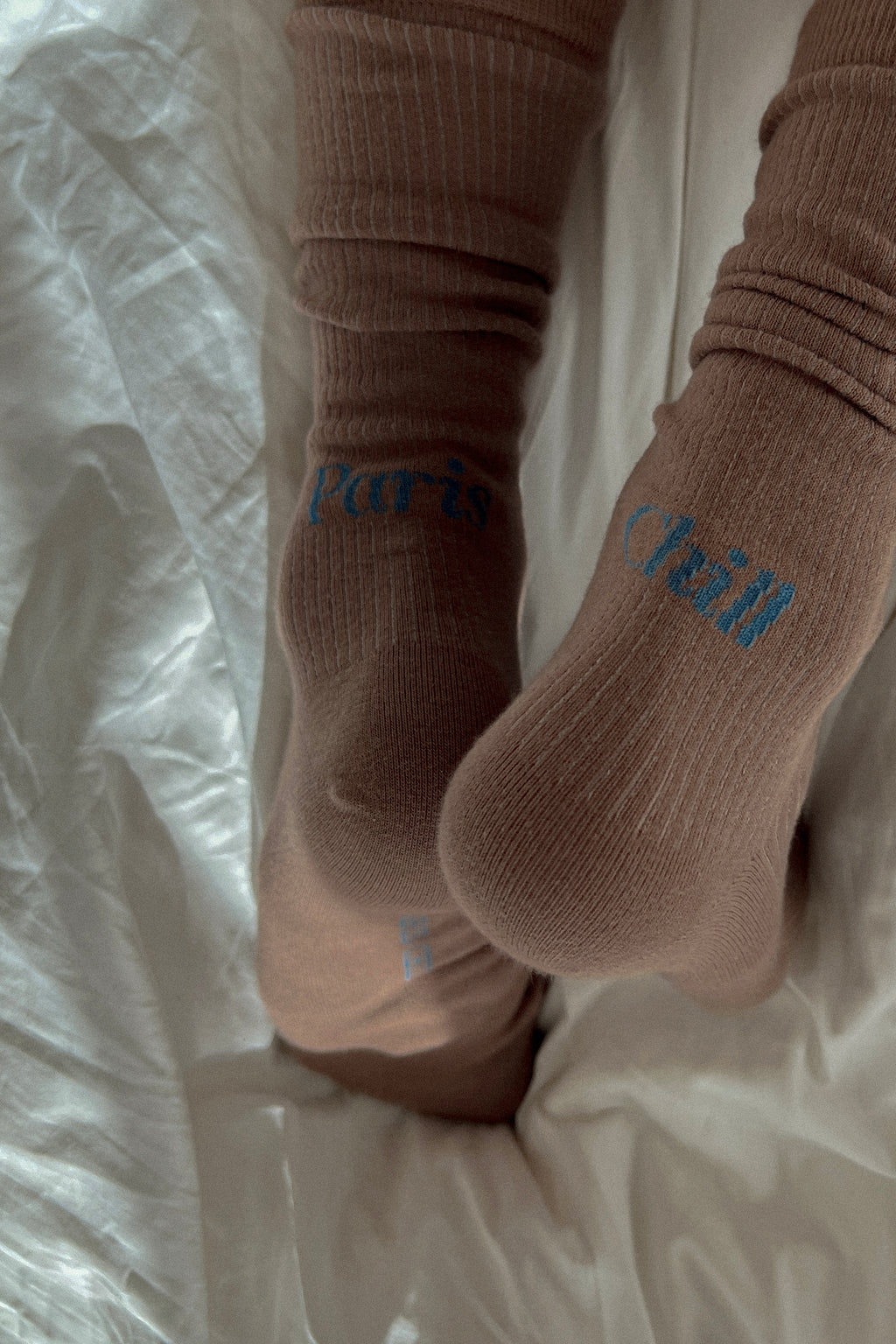 Paris Chill Socks (Toffee)