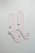 Paris Chill Socks (Pale Pink)