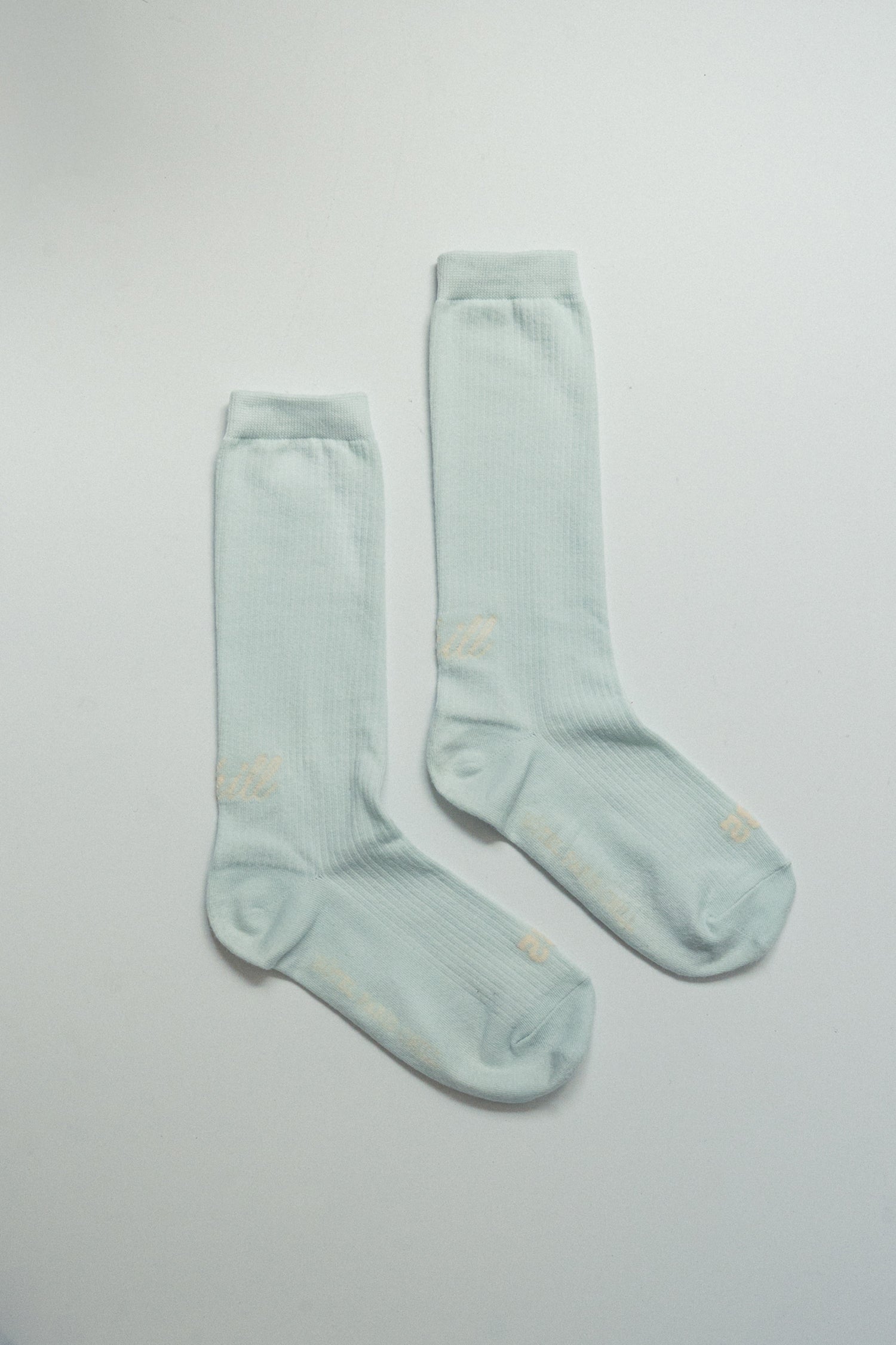 Paris Chill Socks (Pale Blue)